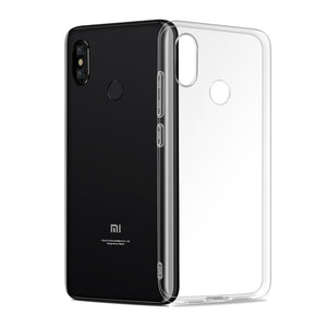 Bakeey Transparent Ultra Thin Shockpoof Hard PC Back Cover Protective Case for Xiaomi Mi Play