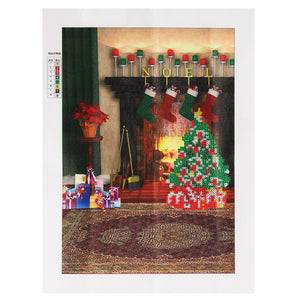 30x40cm Merry Christmas 5D Diamond Painting Embroidery DIY Craft Cross Stitch Art Home Decor