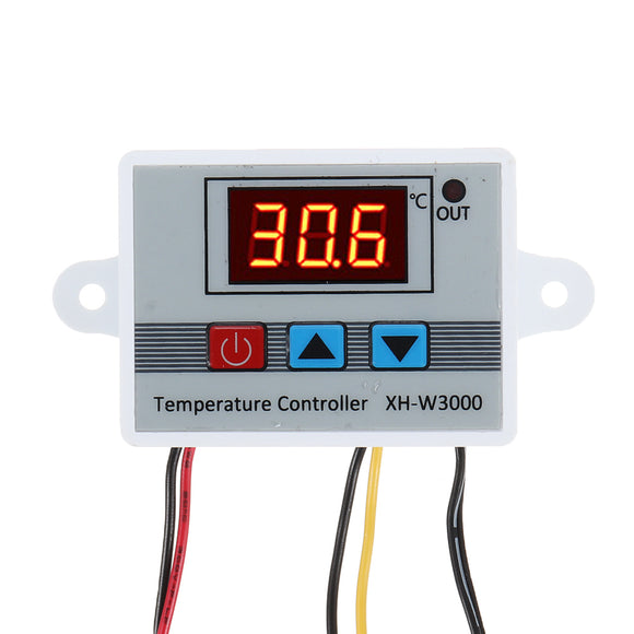 XH-W3000 -50~100 Degree Micro Digital Thermostat High Precision Temperature Control Switch Heating and Cooling Accuracy 0.1