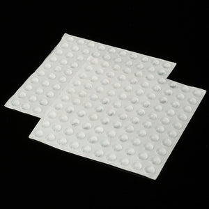 200Pcs Self-Adhesive Clear Round Rubber Bumpers Pad Feet 8mm3mm