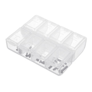 8 Slots Plastic Parts Storage Box Asjustable Case Home Organizer Screws Box