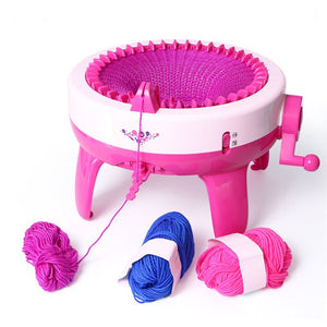 JTStoys Knitting Machine 40 Needles Quick Knit Hat Scarf Big Size Weaving Sewing Kits DIY Craft Gift Toys