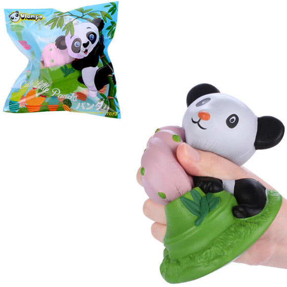 Vlampo Squishy Panda Potted 15CM Slow Rising With Packaging Collection Gift Soft Toy