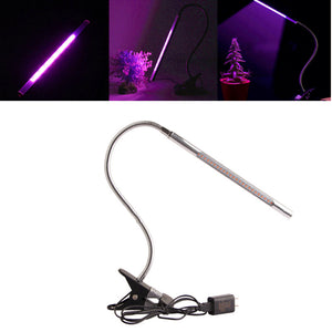 5W LED Growth Light Lamp Indoor Vegetables flower Grow Blooming Three Dimming