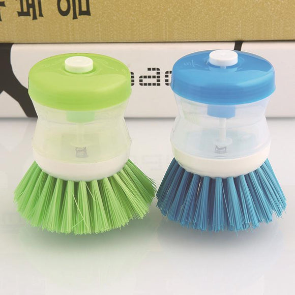 Kitchen Cleaning Brushes Hydraulic Bowl Add Cleaning Fluid