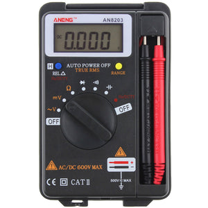 ANENG AN8203 4000 Counts True RMS Mini Digital Multimeter