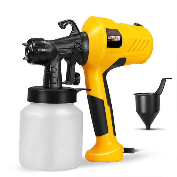 400W Portable High Pressure Paint Sprayer Adjustable Valve Knob Electric Spray G un Painting Power Tool