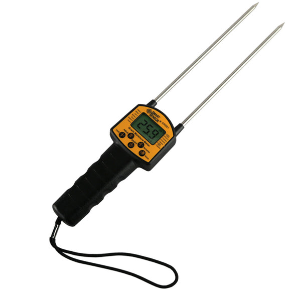 SMARTSENSOR AR991 Digital Grain Moisture Meter for Corn Wheat Rice Bean Wheat Flour Fodder Rapeseed