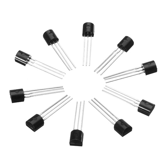 100Pcs TO-92 Triode Transistor BC547 BC557 NPN PBP Low Power Transistors