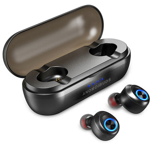 [True Wireless] bluetooth 5.0 Deep Bass Hi-Fi TWS Earbuds Earphone With Mic for Xiaomi Huawei