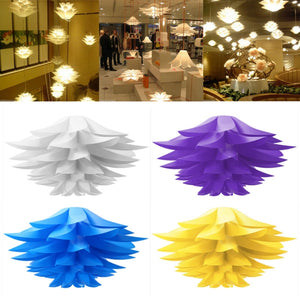 Modern Lotus Pendant Chandelier Pendant Ceiling Lamp Hanging Light DIY Lampshade