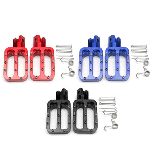 CNC Foot Pegs For Pit Dirt Bike Chinese 50cc-160cc CRF XR KLX TTR SSR Thumpstar