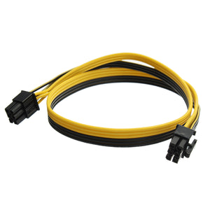 50cm 6Pin to 6Pin Male to Male Cable For Mining Machine Supply Line