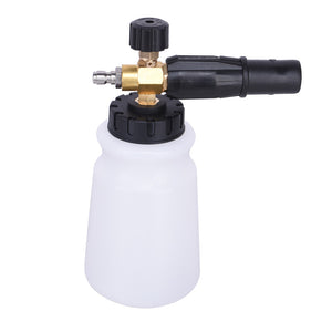 Car Washer High Pressure Foam Lance Bottle Hand Pump G1/4 Quick Connector Sprayer