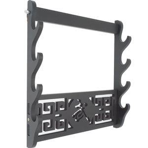 4 Tier Holder Wall Mount Samurai Stand Display Katana Wall Hanger Tool Holder