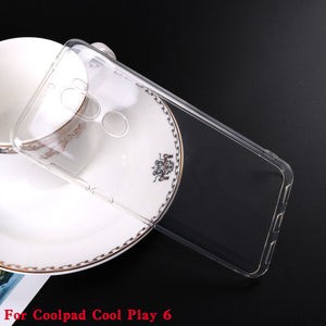 BAKEEY Transparent Ultra-thin Soft TPU Protective Case For Coolpad Cool Play 6