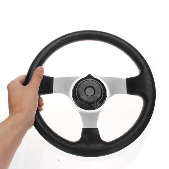 270mm Steering Wheel 3 Bolt Fixing Gokart Offroad Project Build Kart ATV Farmer Ergonomic Grip