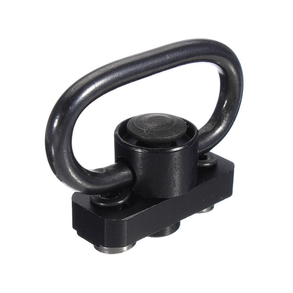 Push Button QD Quick Release Detachable Keymod Sling Swivel Mount Rail Adapter