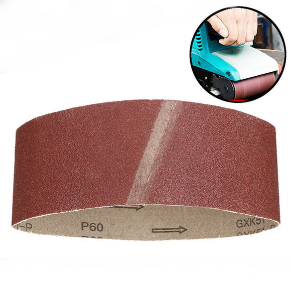 610x100mm 60 Grit Sanding Belt 4x24 Inch Ring Abrasive Aluminium Oxide Abrasive Belts