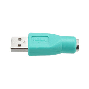 USB 2.0 Type A Male to PS/2 Female for Keyboard Mouse Converter Adapter