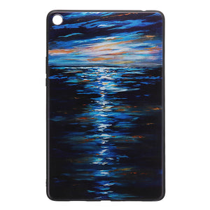 TPU Back Case Cover Tablet Case for XIAOMI Mipad 4 Plus - Sunset Version