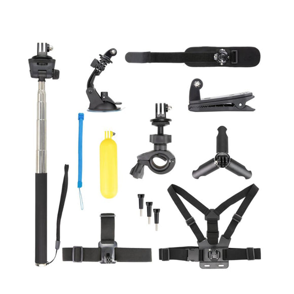 Self-timer Extension Rod Tripod Hand Strap Accessories Kits For DJI Osmo Action Multi-function Suit