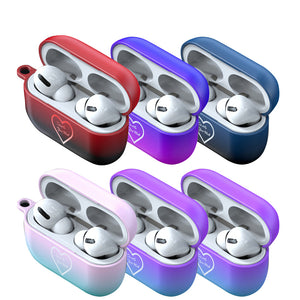 Bakeey Gradient Color Shockproof Dropproof Hard PC Earphone Protective Case For Apple AirPods Pro