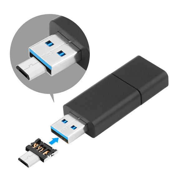 Rocketek Metal USB to Micro USB OTG Adapter Converter for Samsung Xiaomi Huawei Mobile Phone