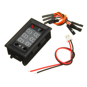 3pcs Signal Generator PWM Pulse Frequency Duty Cycle Adjustable Module With LCD Display 1Hz-160Khz 4V-30V 5mA-30mA