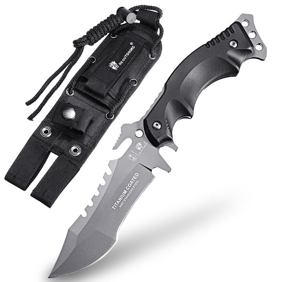 HX OUTDOORS123D Fixed Blade Hunting Knife Tactical Fixed Blade Knife Multifunctional EDC Tool