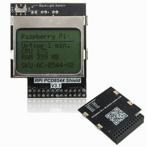 CPU Memory Mini LCD Screen for Raspberry Pi B/B+