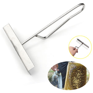 Stainless Steel Bee Hive Honey Scraper Beekeeping Equipment Pry Uncapping Tool Beekeeping Tools Set