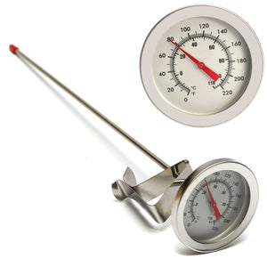 Stainless steel Thermometer Beer Barrel Food Temperature Measuring With Button