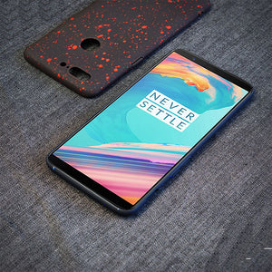 Bakeey Ultra-Thin Fashion Style Starry Sky Inkjet PC Protective Back Case For OnePlus 5T