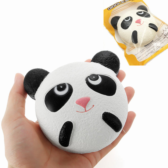 Giggle Bread Squishy Panda 10cm Slow Rising With Packaging Collection Gift Decor Soft Squeeze Toy