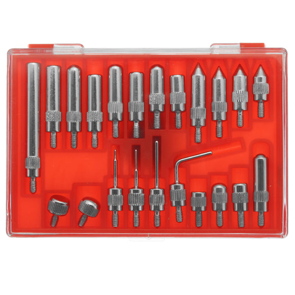 22Pcs Steel Indicator Point Set For Dial Test Indicators Standard 4-48 Thread