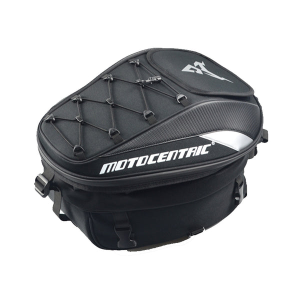 Motocentric Motorcycle Motocross Racing PU Bags Cycling Helmet Luggage Big Capacity Saddlebags