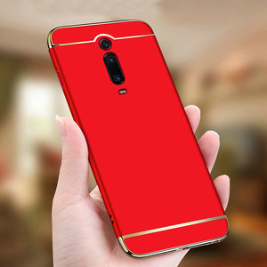 Bakeey Ultra-thin 3 in 1 Plating Frame Splicing PC Hard Protective Case For Xiaomi Mi9T / Mi 9T / Xiaomi Redmi K20  / Redmi K20 PRO