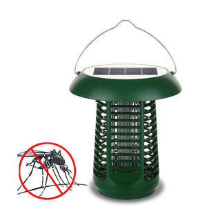 Igreen AG001 2 In 1 Garden Mosquito Killer Lamp Solar Panel Outdoor Photocatalyst LED Light