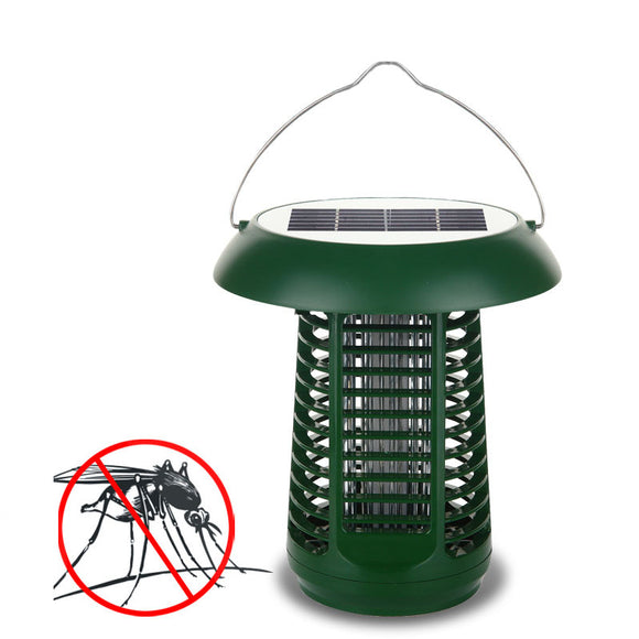 Igreen AG001 2 In 1 Garden Mosquito Killer Lamp Solar Panel Outdoor Photocatalyst LED Light