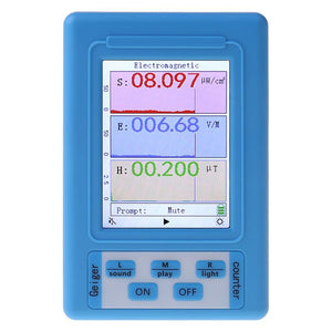 BR-9A Electromagnetic Radiation Detector EMF Meter Radiation Dosimeter Monitor Tester