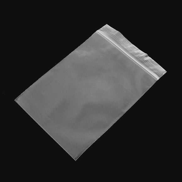 100Pcs 10x15cm Clear Plastic Zip Lock Bags Reclosable Storage Packaging Zipper Bags