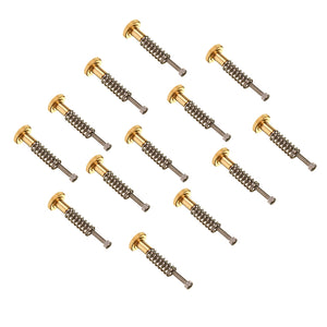 12Pcs UM2 Heated Bed Leveling Hand Adjustment Fixing Nut Part Kit w/ M3 Screw for 3D Printer