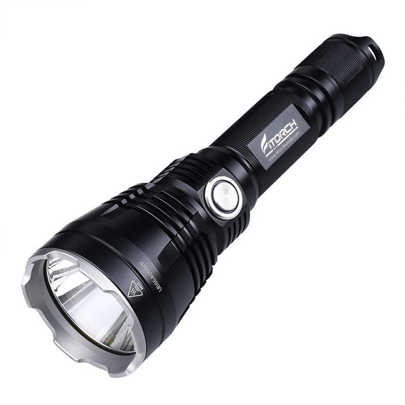 Fitorch P35R 1200lm 890m Compact Rechargeable Hunting Flashlight Power Bank  Long-range Tactical Flashlight 18650 Flashlight