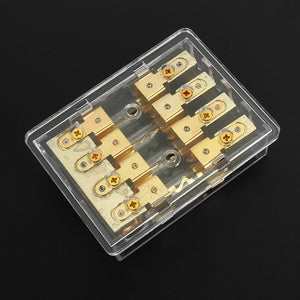 Car Fuse Box 60A 1 Input 4 Output 60A for Audio Circuit Modification