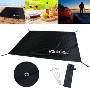 MOBIGARDEN NXL1434007 83x71inch 3 Person Waterproof Beach Mat Outdoor Blanket Portable Picnic Mat