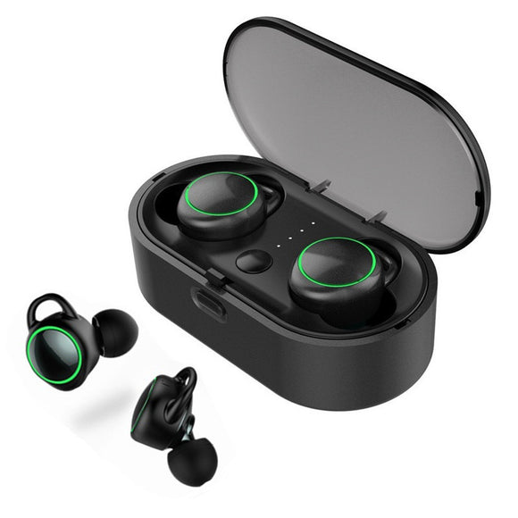 [True Wireless] ESON Style W9 TWS Dual Bluetooth Earphones Noise Reduction Earbuds with Charging Box