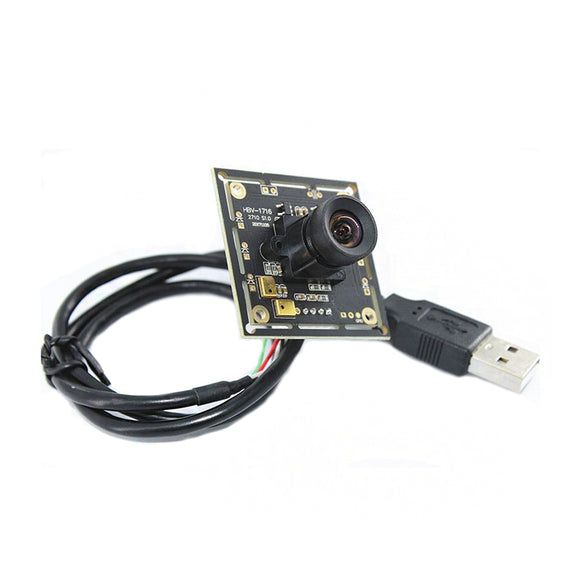 HBV-1716HD 2MP OV2710 HD 1080P CMOS Camera Module with USB Interface Free Driver Fixed Focus 100 Degree