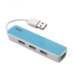 SSK SHU026 USB 2.0 4 Ports USB Hub Charging Adapter Splitter For PC