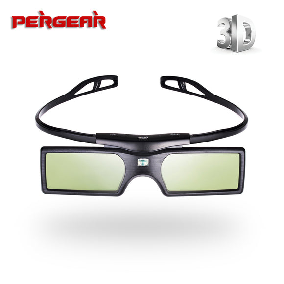 Pergear G15 DLP Link 3D Active Shutter Glasses for Sharp LG Optoma NEC Acer Dell DLP-LINK Projector